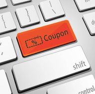 Coupon keyboard