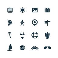 Travel Icons Set N22
