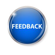 Realistic Glossy Feedback Computer Icon Button Vector Illustrat N4