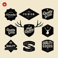 Premium Quality Vintage Labels N2