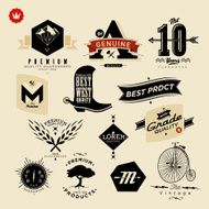 Premium quality logo emblems