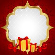 Christmas shopping background