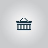 Shopping basket icon - vector illustration N3