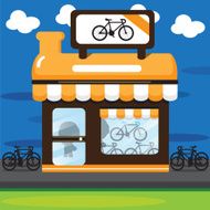 orange bike store