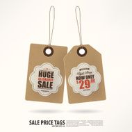 Vintage Style Price Tags N13