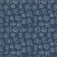 Business finance line icon pattern set N5