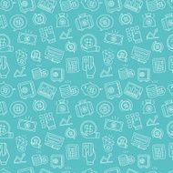 Business finance line icon pattern set N6