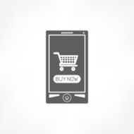 Mobile Shopping Icon N4