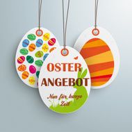 3 Easter Offer White Price Sticker N3