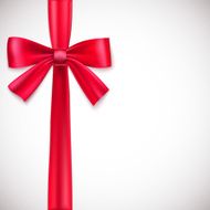 Green ribbon with bow N3