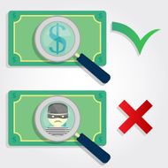 Right and wrong money