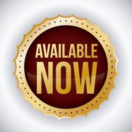 Available label design vector illustration N25