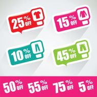 Special offer bubbles in vibrant funky color variations N2