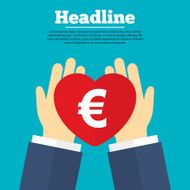 Euro sign icon EUR currency symbol N9