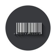 Vector modern gray circle icon N47