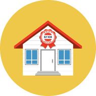 Real Estate Market Application Icon