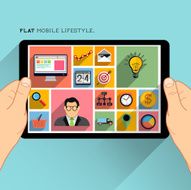 Flat Design Mobile Lifestyle N2