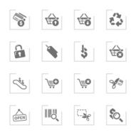 Shopping Icons N229