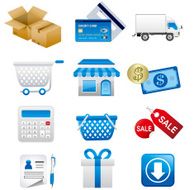 Shopping Icons N230