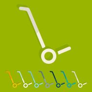 Flat design trolley N17