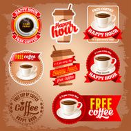 Free coffee labels N2