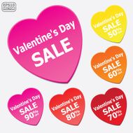 Valentine&#039;s Day Sale stickers