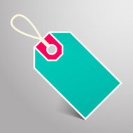 Paper Label with String Vector