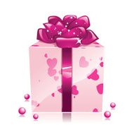 Beautiful present box for Valentine&#039;s Day