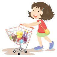 girl do shopping