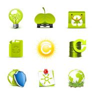 Ecology and environmental icons