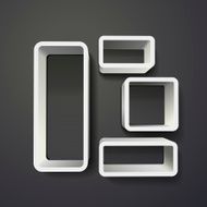 blank cube cabinet