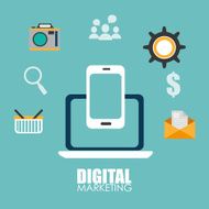 Marketing design vector illustration N66