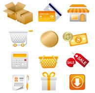 Shopping Icons N233