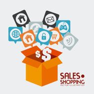 Shopping design vector illustration N80