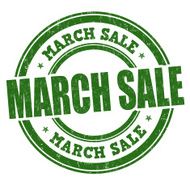 March sale stamp N5