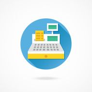 Vector Cash Register Icon N5