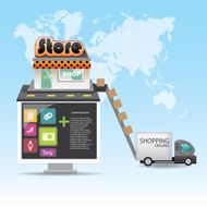 Shopping online concept N10