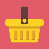 Vector Shopping Basket Icon