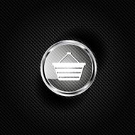shopping bag web icon N3
