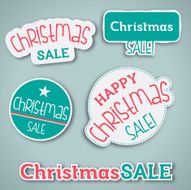 Christmas sale label N4