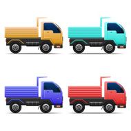 Truck vector set