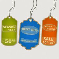 Set coupon labels