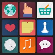 Flat icons N44