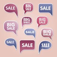 text bubble SALE N8