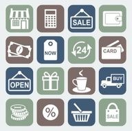 Shopping Retail Icons N2