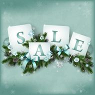 Christmas Sale Background N24