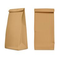 blank paper bag set