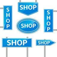 Shop banners