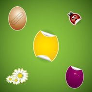 Easter stickers