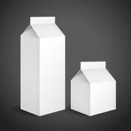 blank drink packaging set with soft shadow N3